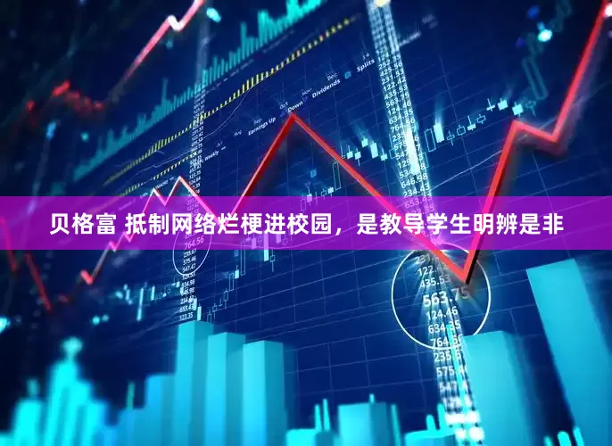 贝格富 抵制网络烂梗进校园，是教导学生明辨是非